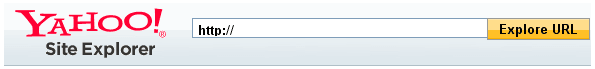 yahoo site explorer