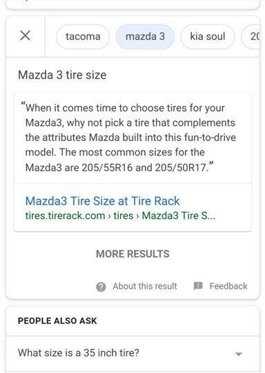 More Results Mobile